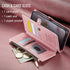 Defencase iPhone 13 Wallet Case - RFID Blocking Card Holder for Women and Men, Fashion PU Leather Magnetic Snap Flip,