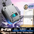 R-fun AirPods Pro 2nd Generation 2023 (USB-C) & 2022 (Lightning), Full Drop Protection with Cleaner Kit, Silver