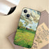 Compatable with iPhone 13 Mini Phone Case,Van Gogh Landscape Under A Stormy/Turbulent Sky Aesthetic Case,Slim Anti Drop Bumper Protective Waterproof Shockproof Phone Cover 5.4 inches