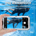 Beasyjoy Waterproof iPhone 14 Case - Metal Heavy Duty Full Body Protective Case with Built-in Screen Protector, Silver