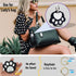 2 Pack Leather Case with Key Ring for Tile Mate 2022, Galaxy SmartTag, eufy Finder - Slim Holder for Dog Collar, Cat