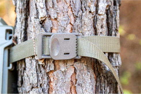 Moultrie Trail Camera Straps - 2-Pack Heavy-Duty Mounting Straps, Adjustable Universal Fit, 8-Foot Length