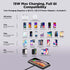 Wireless Car Charger QC 3.0 USB Adapter Kit Fast 15W 10W 7.5W Quick Charge Qi Charging Pad for iPhone 14, 13, 12, 11 Pro