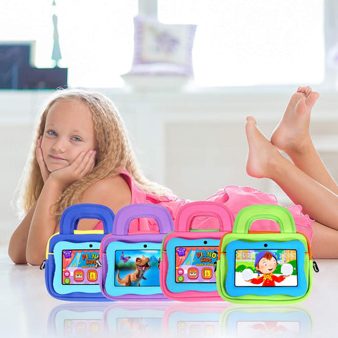 Contixo 10" Protective Sleeve Bag, Compatible with K102 & K103 Kids Tablets, Shockproof & Water-Resistant Case (Purple)