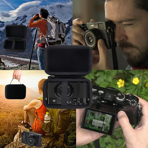 JINMEI Hard EVA Carrying Case for Fujifilm X100V/X100F/X100S Digital Camera (Black)