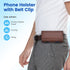 Mopaclle Phone Holster with Belt Clip for iPhone 16 Pro Max, Cell Phone Holder for Samsung Galaxy S25 Plus