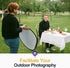EMART 24’’ (60cm) Light Reflectors 5 in 1 Collapsible Photography Reflector with Bag for Studio Video Photography
