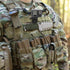 MOLLE Tactical Vest Base Connection Mount, Hanging Buckle Molle Mount with 360 Degree Rotate Screw Swivel Mount for