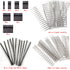 Taiss 600PCS Dupont Connector Kit, 2.54mm 1/2/3/4/5/6/7 Pin Housing Connector and Male Female Crimp Pin