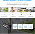 ZOSI 2.0MP 1080P HD 1920TVL Security Camera - Hybrid 4-in-1 TVI/CVI/AHD/960H CVBS CCTV Outdoor Indoor, 80ft IR Night