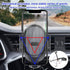 YYTQP 360 Suction Cup-Type Center Console Navigation Bracket, Rotating Hands-Free Car Mobile Phone Mount, Automobile