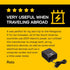 ELC 300-Watt Voltage Converter - Step Down - 220v to 110v / 240v to 120v Travel Power Converter for Hair Straightener,