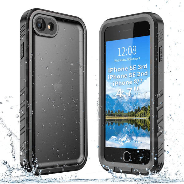 SPORTLINK Waterproof Case for iPhone SE 3rd 2022/iPhone SE 2nd 2020/iPhone 7/8, Built-in Screen Protector, Full Body