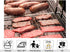 KeyWork 8x8ft Smoky BBQ Meat Assortment Backdrop Sausages Beef Slices Photography Background for Catering Event