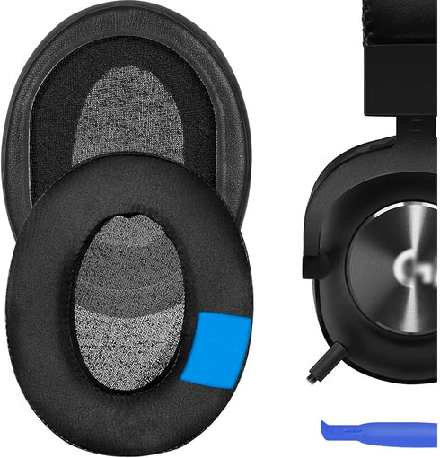 Geekria PRO Extra Thick Cooling Gel Replacement Ear Pads for Logitech G Pro, G Pro X, G433, G233, G Pro X 2 Headphones