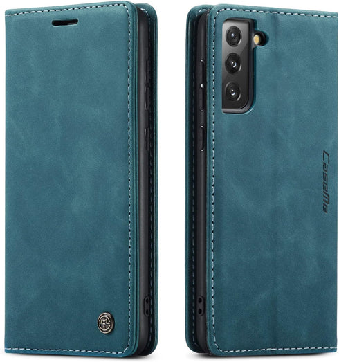Kowauri Flip Case for Galaxy S21, Leather Wallet Case with Card Slot and Magnetic Closure for Samsung Galaxy S21