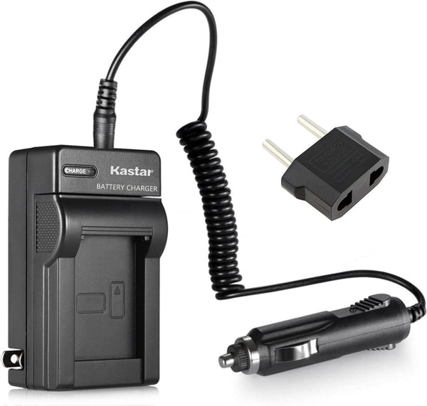 Kastar Travel Charger Kit Replacement for NP-BY1, EN-EL11, LI-60B, DLI-78, DB-L70, DB-80, Action Cam Mini