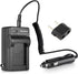 Kastar Battery (4-Pack) and Charger Kit for Fujifilm NP-45, NP-45A, NP-45B, NP-45S, FinePix XP20, XP22, XP30, XP50,