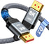 Capshi 8K DisplayPort Cable 1.4, VESA Certified 6.6FT DP Cord (8K@60Hz, 4K@144Hz,