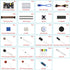 Electronics Basic Kit with Power Supply Module, Breadboard, Jumper Wire, LED, Resistor, 300+ pcs Sensors and Components