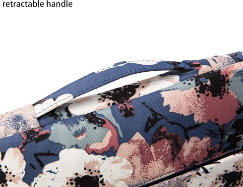 Kinmac Camellia 360° Protective Waterproof 12 inch-13.3 inch Laptop Case Bag Sleeve with Handle for Surface Pro,