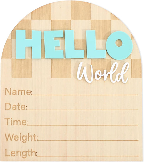 TERJIO Racing Hello World Bulletin Board - Little Racer Birth Information Record,Fast Race