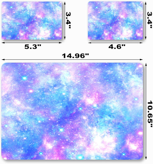 Laptop Skin Sticker Decal for 12" 13" 13.3" 14" 15" 15.4" 15.6" Laptops, Waterproof Romantic Starry Night Sky