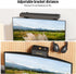 ELETIUO 11 lbs,Black No Drilling Soundbar Mount,Adjustable TV Top Shelf Compatible