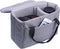 BOMKEE Protective Bag for DSLR SLR Camera, Padded Insert Cube, Water Resistant, Grey, for Sony, Canon, Nikon, Olympus