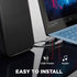 GOgroove Computer Speakers for Desktop and Laptop - USB Speakers with Loud 2-Way Drivers, Built-in Headphone & AUX