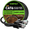 Cat 6 Outdoor Ethernet Cable 150 ft, 24AWG 10Gbps Cat6 Cable Cord