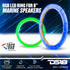 DS18 NXL-LRING8 RGB LED Mounting Ring for 8" Speakers, Waterproof, Works with RGB Module or One Color