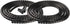 Cable Sleeve Organizer 19.7ft Coiled Tube Sleeve for Cord Wire Management at Home Office PC TV, Black