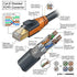 8 6ft, 40Gbps 2000MHz 26AWG Cat8 RJ45 PS5 Cat Ethernet Cable High Speed LAN Cables Shielded, Heavy Duty Outdoor Indoor