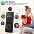 MP3 Player, Safuciiv 32GB with Bluetooth 5.2, Lossless Music HiFi Sound Quality, FM Radio, Earphones Included