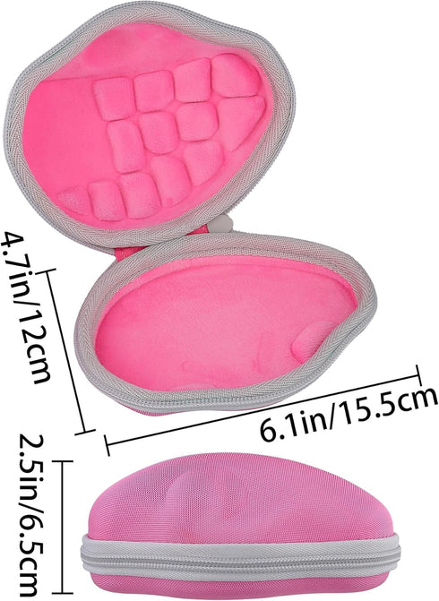 co2CREA Replacement Hard Case for Logitech MX Ergo/ERGO M575 Wireless Trackball Mouse in Pink