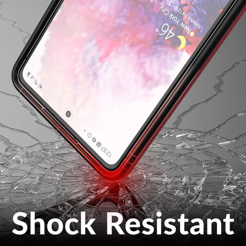 Crave Dual Layer Case for Samsung Galaxy S20 FE, Shockproof Protection for Samsung Galaxy S20 FE & S20 FE 5G - Red