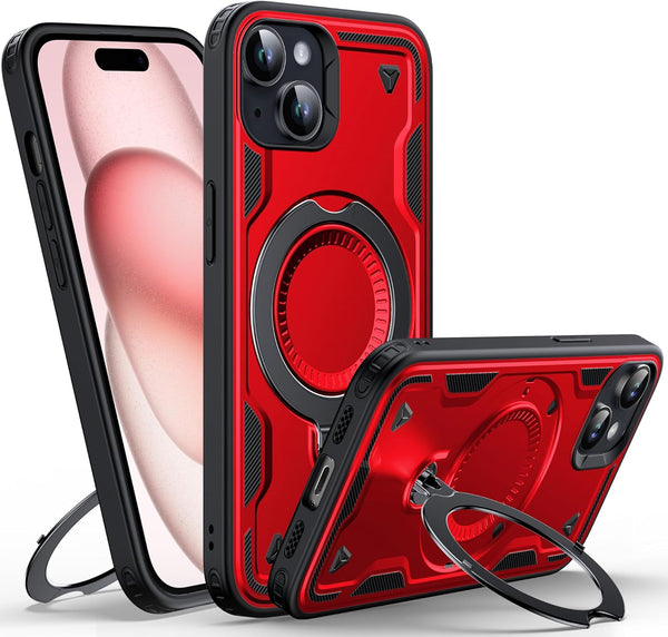 WYUIC Designed for iPhone 15 Magnetic Case, Compatible with Magsafe, 10ft Drop Test