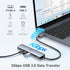 Selore&S-Global 7 1 Port,100W 2 3.0 USB C Hub HDMI Adapter for MacBook Pro/Air, in USBC Dongle with HDMI, microSD/SD