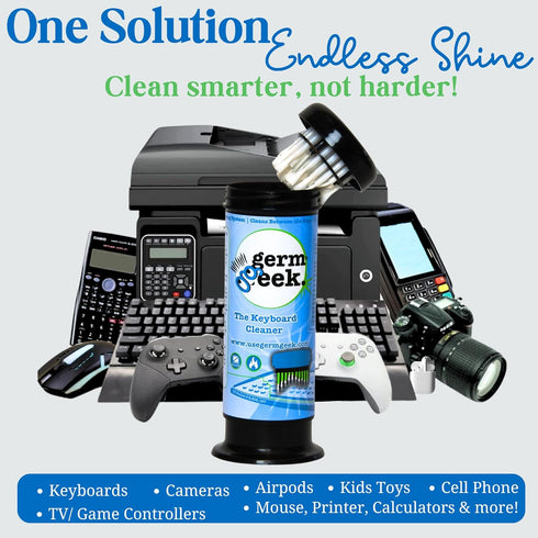 The Keyboard Cleaner Universal Dust Remover for PC Keyboard | Laptop Dusting Kit for Home & Office Electronics