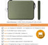 FINPAC Hard Laptop Sleeve Case for 15.3-inch MacBook Air M3 M2 2024, 16-inch MacBook Pro, Waterproof Olive