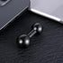 Exircy 20mm 17mm 17mm Aluminum Ball to Ball Adapter Extension Connector, Black Balls Mount Arm for GPS Devices