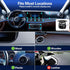 pop-tech Magnetic Car Phone Holder: Adhesive All-Metal Dash Mount for Mercedes Benz GLC/C/E/CLS-Class - Universal