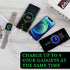 4 in 1 Multi Charging Cable, 3.3ft Fast Magnetic USB Type C for Apple Watch, iPhone, AirPods, Android & More.