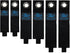 Heavy Duty Storage Straps, 6 Pack: 2 Medium, 2 Large, 2 XL, Extension Cord Ties by Watt's Wire