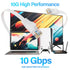 Mnlnbuao 6 200 10Gbps Cat6 6 Cat Flat Ethernet Cable FT, UTP High-Speed Ethernet Cable, Pure Copper Cat Cable, Long