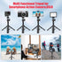 YOPUTBO Tripod,8-23.6inch 360 13/12/11/10/9/8/7/Max 3 5 Extendable Mini Height Adjustable Rotation Ball Head Handheld