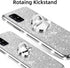 nancheng for Samsung Galaxy A71 5G Case with Ring Stand Strap, Shockproof Protection Cover