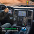 Cup Holder Phone Holder, Phone Mount for Car and Truck, Smartphone Car Accessories, iPhone 16, Google, Samsung, Black