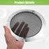 ACROPIX Universal Speaker Grills Cover Mesh for 4" and 6.5" Audio Speaker Subwoofer, Pack of 4